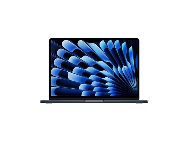 Apple MacBook Air 13-inch : M3 chip with 8-core CPU and 10-core GPU, 24GB, 512GB SSD - Midnight, Apple M, 34.5 cm (13.6"), 2560 x 1664 pixels, 24 GB,