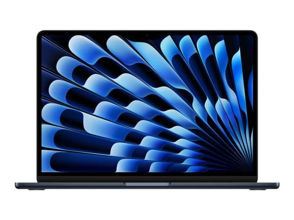 Apple MacBook Air 13-inch : M3 chip with 8-core CPU and 10-core GPU, 24GB, 512GB SSD - Midnight, Apple M, 34.5 cm (13.6"), 2560 x 1664 pixels, 24 GB, Laivasto
