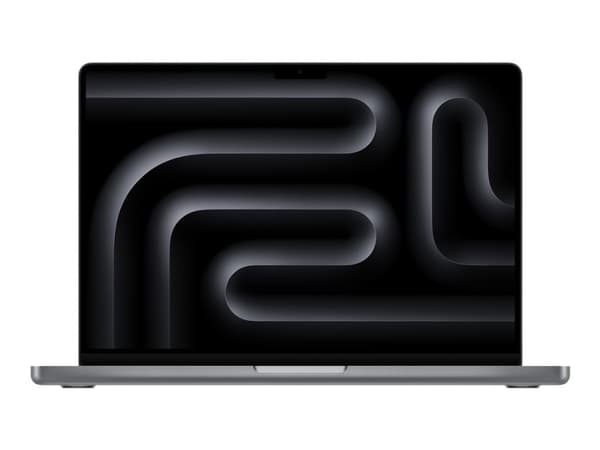Apple MacBook Pro - M3 - M3 10-core GPU - 8 GB RAM - 512 GB SSD - 14.2" 3024 x 1964 @ 120 Hz - Wi-Fi 6E, Bluetooth - romgrå - kbd: Russisk