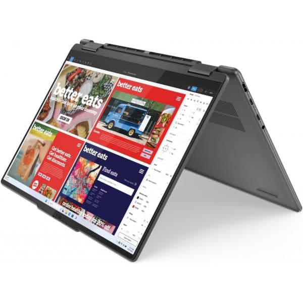 Lenovo Yoga 7 2-i-1 14" bærbar, Win 11, grå (83DJ0090MX)