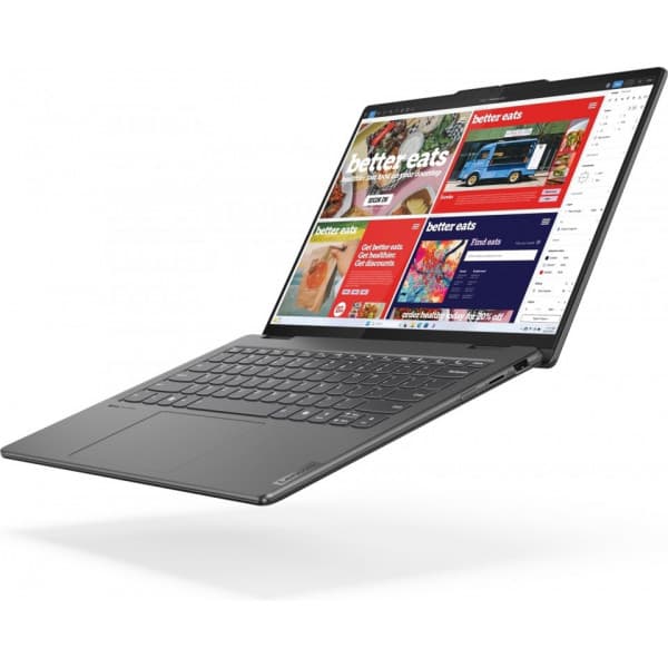 Lenovo Yoga 7 2-i-1 14" bærbar, Win 11, grå (83DJ0090MX)
