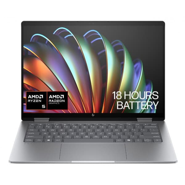 HP Envy x360 14-fa0803no 14" Full HD Touch Ryzen 5 16GB 512SSD Win11 Grå