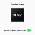 Miniatyrbilde 3 av 3: Laptop Apple MacBook Air M2 16 GB RAM 256 GB M2