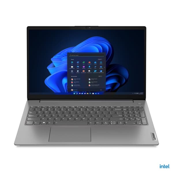 Laptop Lenovo V15 G3 Intel Core I3-1215U 8 GB RAM 256 GB SSD Qwerty Spanska Grå