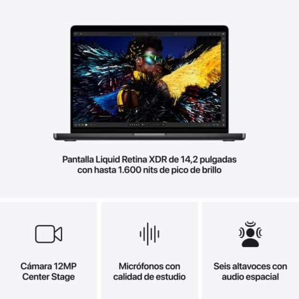 Bärbar dator Apple MX2K3Y/A 14" 1 TB SSD