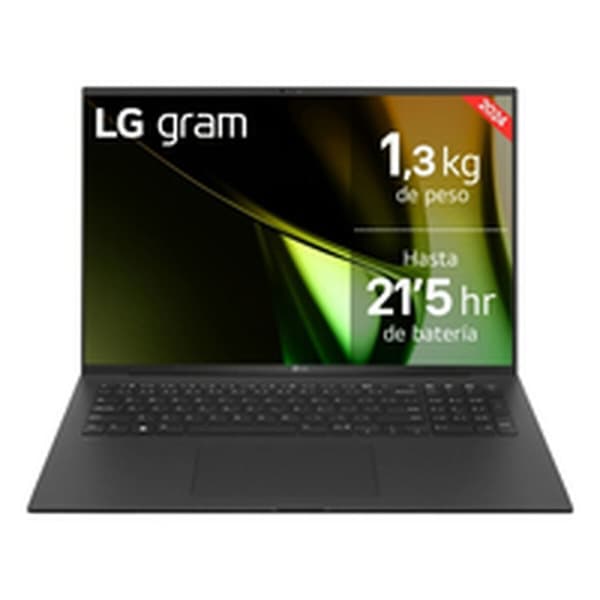 Laptop LG GRAM  16 GB RAM 1,4 GHz Intel Core Ultra 7 155H 1 TB SSD Spansk Qwerty Sort
