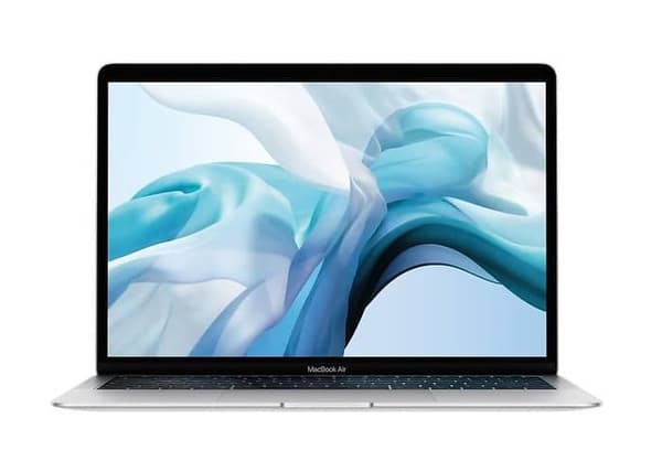 Apple MacBook Air 13" ( 2019 ) Silver Grade A (Refurbished) Grå