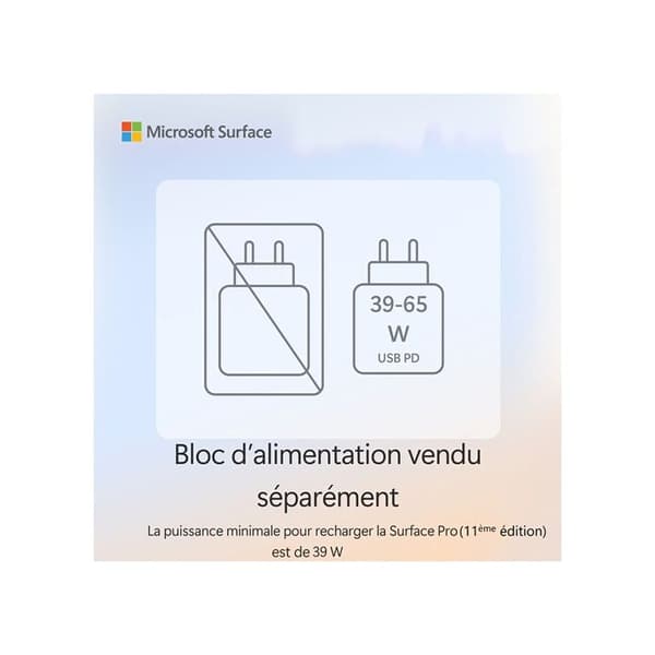 Bärbar dator - MICROSOFT - Surface Pro Copilot+ - 13" Touchscreen - 16 GB RAM - 256 GB SSD