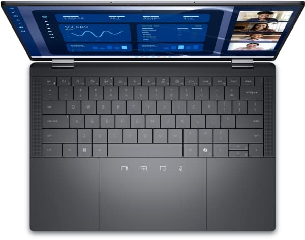 DELL Latitude 9450 2-in-1, Intel Core Ultra 7, 35,6 cm (14"), 2560 x 1600 piksler, 32 GB, 1 TB, Windows 11 Pro