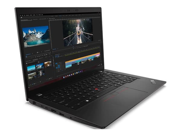 Lenovo ThinkPad L14 Gen 4 21H6 - 180 graders gångsjärnskonstruktion - AMD 7530U - Radeon Graphics SSD - 14" - Wi-Fi 6E - åsksvart
