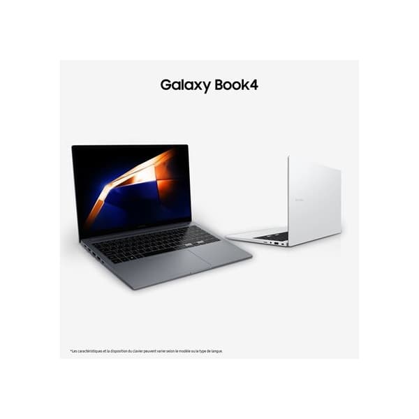Samsung Galaxy Book4 15,6'' bärbar PC Intel Core 7 150U 16GB RAM 512 GB SSD Intel Graphics AZERTY Fr Grå- USED