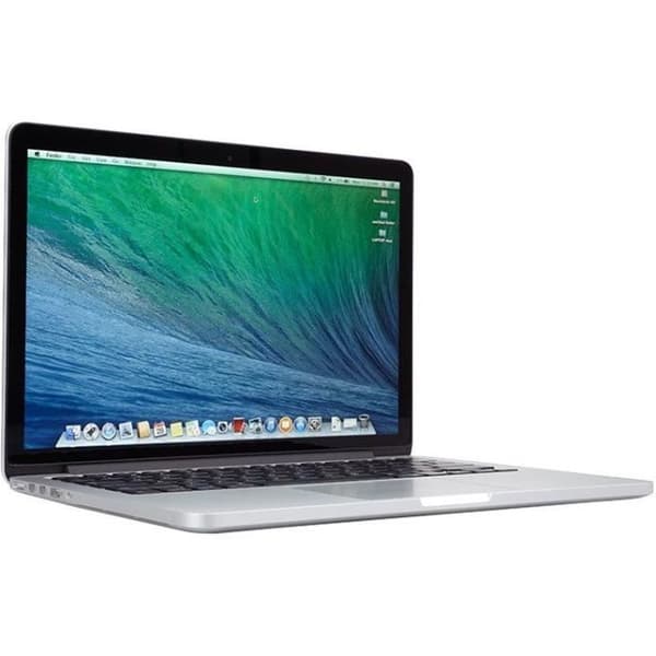 MacBook Pro Retina 13" Core i5 2,6 Ghz 8 Go 1 To SSD Silver (2013) - Nytt Batteri - Refurbished - Utmärkt skick- REFURBISHED