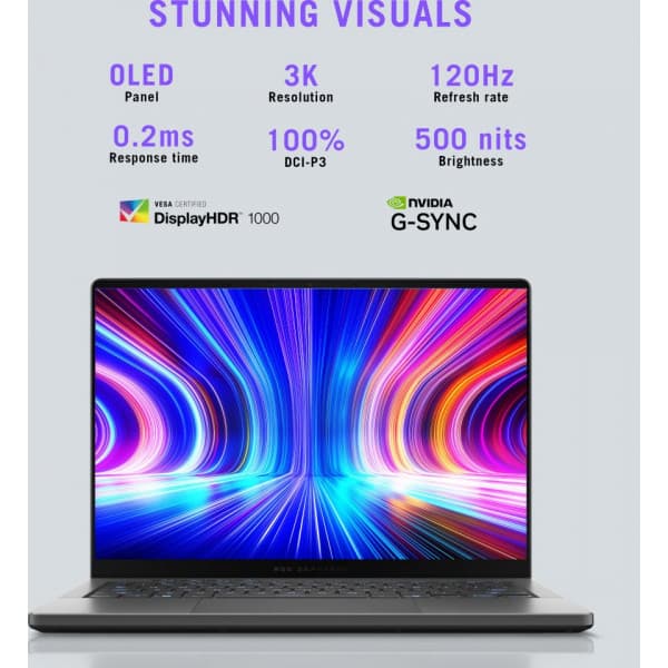 ASUS ROG Zephyrus G14 14" gaming bærbar computer, Win 11 (GA403WR-QS085W)