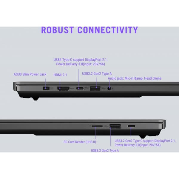 ASUS ROG Zephyrus G14 14" gaming bærbar computer, Win 11 (GA403WR-QS085W)