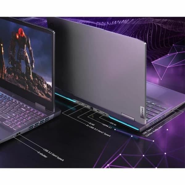 Bärbar dator Lenovo LOQ 15IAX9 15,6" Intel Core i5-12450HX 24 GB RAM 512 GB 512 GB SSD Nvidia Geforce RTX 4060