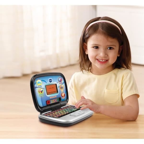 Interaktiv dator för barn - VTECH - Genius Kid - 20 pedagogiska aktiviteter - Svart