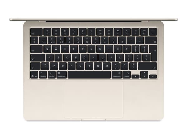 Apple MacBook Air - M4 - Apple M4 8-core - 16 GB RAM - 256 GB SSD - 13.6" IPS 2560 x 1664 (WQXGA) - Wi-Fi 6E, Bluetooth - stjernelys - kbd: Dansk