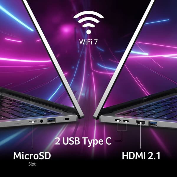 Bärbar dator Acer NX.KWMEB.002 14" Intel Core Ultra 7 155u 16 GB RAM 512 GB SSD