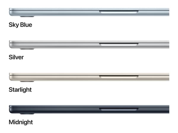 Apple MacBook Air - M4 - Apple M4 10-core - 16 GB RAM - 512 GB SSD - 13.6" IPS 2560 x 1664 (WQXGA) - Wi-Fi 6E, Bluetooth - silver - kbd: dansk