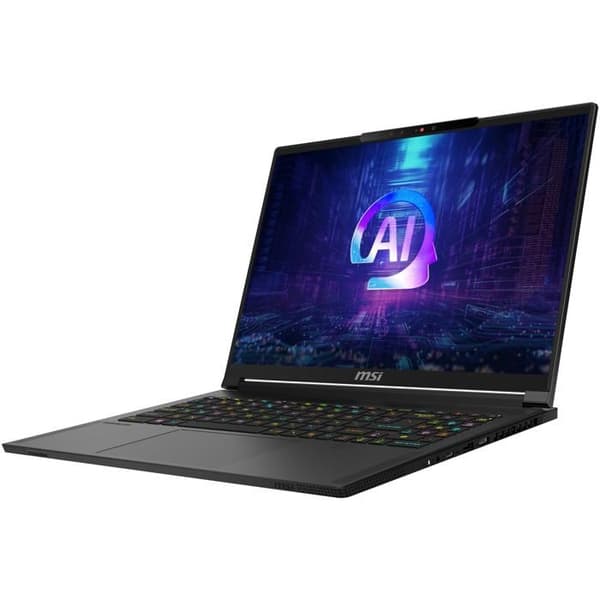 Bärbar Gamingdator - MSI Stealth A16 AI+ - 16" QHD+ 240Hz - AMD Ryzen 9 - 32GB RAM - 1TB SSD - RTX 4070 - Svart Svart