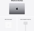 Miniatyrbild 3 av 3: APPLE Macbook Pro 14.2" (2021) - M1 Pro - 512 GB - 16 GB RAM Sideral Grey (QWERTY) - Renoverad Utmärkt skick- REFURBISHED