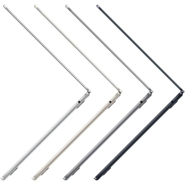 Apple - 13,6" MacBook Air M2 - 8GB RAM - 256GB lagring - Silver - AZERTY - Renoverad - Mycket bra skick- REFURBISHED