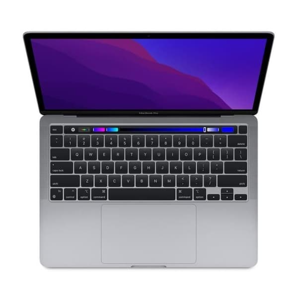 MacBook Pro Touch Bar 13'' M1 8Go 256Go SSD 2020 Grå - Refurbished - Utmärkt skick- REFURBISHED