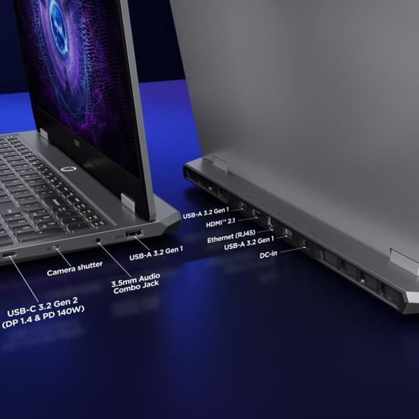 PC Bärbar LENOVO LOQ 15IAX9 | Utan Windows - 15'' FHD 144hz - i5-12450HX - RTX 4050 - RAM 24Go - 1 To - AZERTY