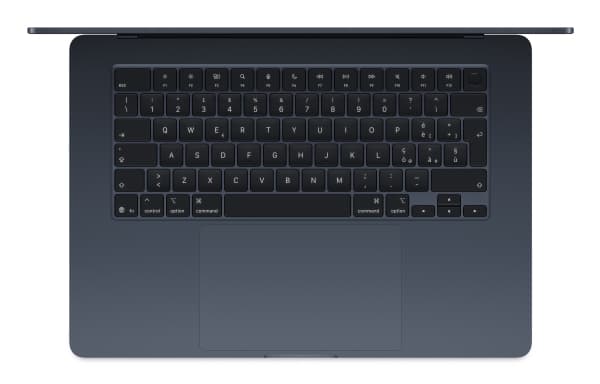 Apple MacBook Air , Apple M, 38.9 cm (15.3"), 2880 x 1864 pixels, 16 GB, 256 GB, macOS Sequoia