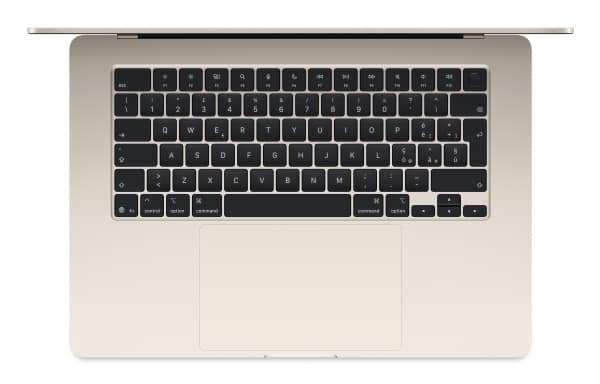 Apple MacBook Air , Apple M, 38.9 cm (15.3"), 2880 x 1864 pixels, 16 GB, 256 GB, macOS Sequoia