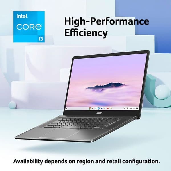 Acer Chromebook Plus 515 Stålgrå Touch (CB515-2HT-55WK)