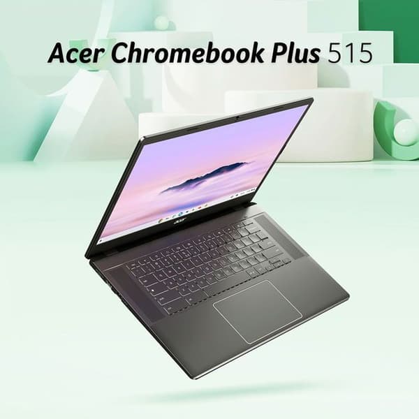Acer Chromebook Plus 515 Stålgrå Touch (CB515-2HT-55WK)