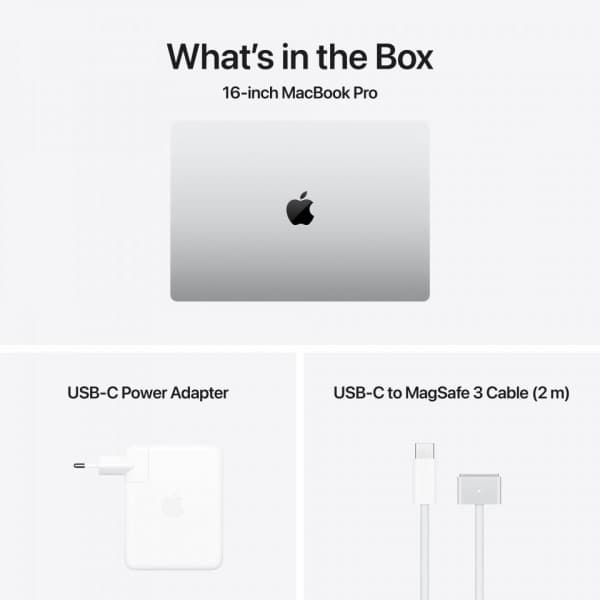 Apple MacBook Pro 16" M4 Max 48 Gt, 1 Tt 2024 - bärbar, silver (MX2W3)