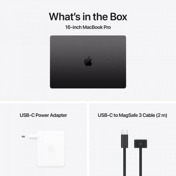 Apple MacBook Pro 16" M4 Pro 24 GB, 512 GB 2024 - bärbar, stjärnsvart (MX2X3)