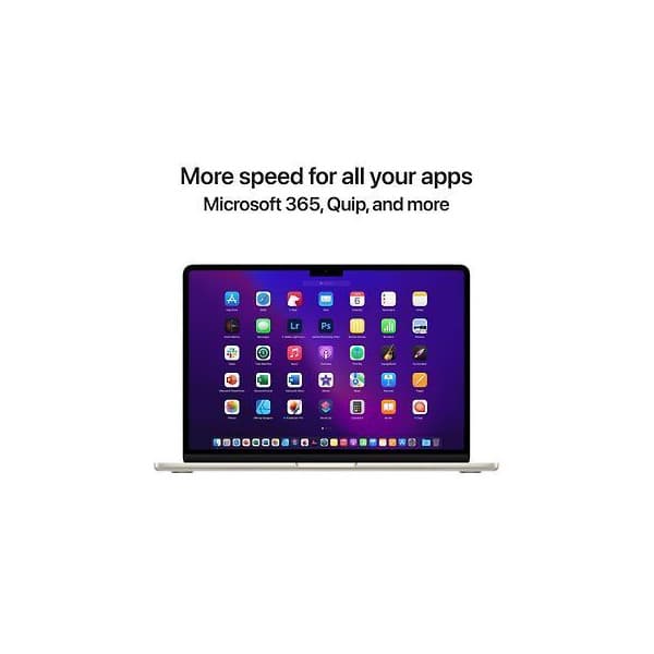 Apple MacBook Air 13" M2 16 GB, 256 GB 2022 - bärbar dator, stjärnvitt (MC7W4)