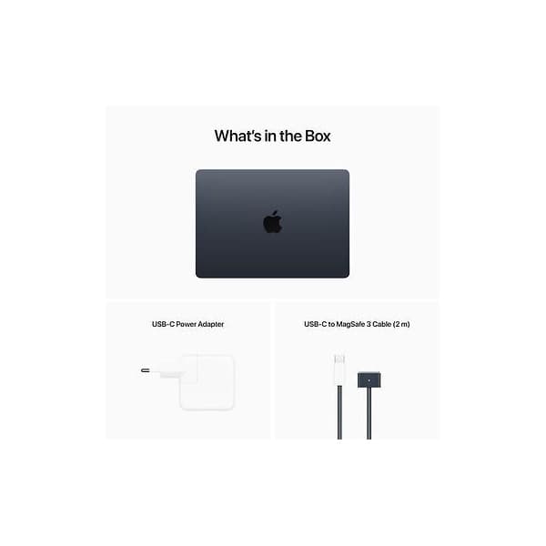 Apple MacBook Air 13" M2 16 GB, 256 GB 2022 -bärbar, midnatt (MC7X4)