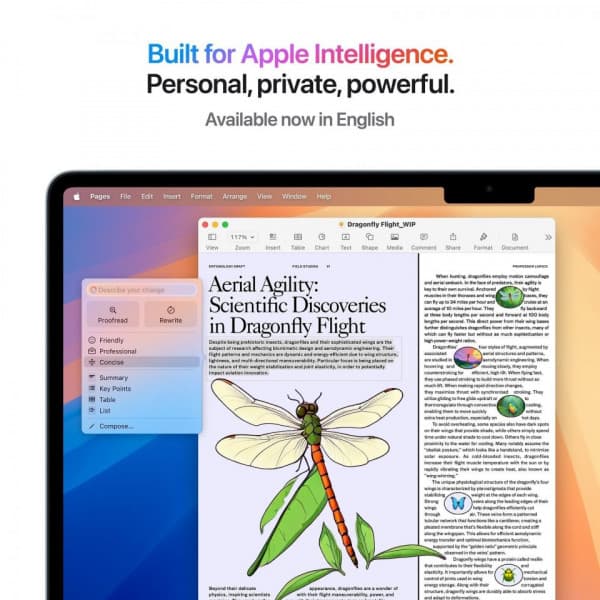 Apple MacBook Air 15" M4 24 Gt, 512 Gt 2025 -kannettava, keskiyö (MC6L4)