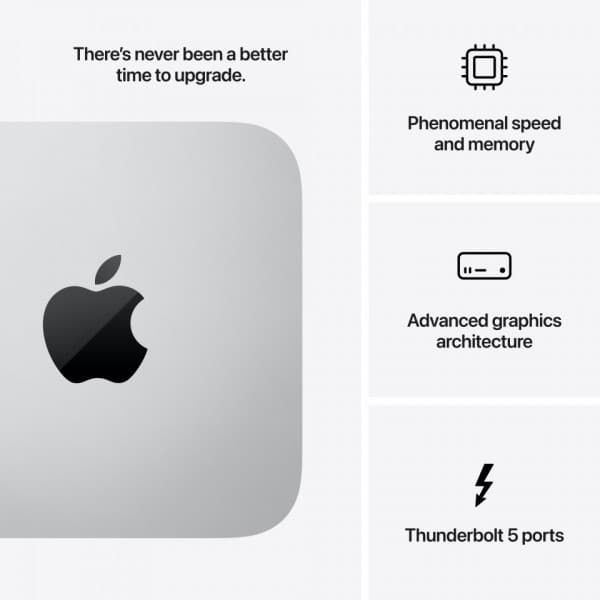 Apple Mac Studio M3 Ultra 96 Gt, 1 Tt-dator (MU973)