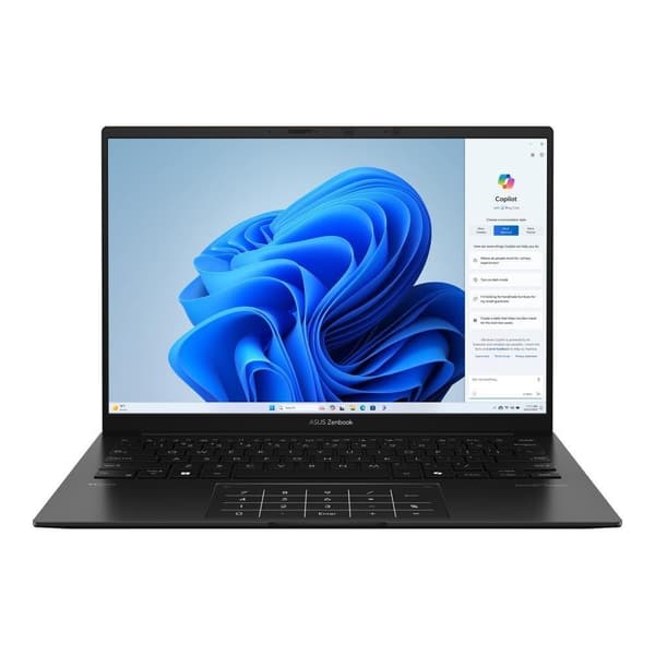 Kannettava zenbook-sarja (14 oled, um3406ka-pp164w, prosessori ryzen ai 7, 350, 2000 mhz, 14", 2880x1800, ram 32gb, lpddr5x), Asus