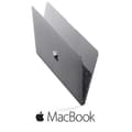 Miniatyrbild 1 av 2: Apple MacBook - MLH72FN/A - 12" Retina - 8GB RAM (2016) - Återförsäljare - Acceptabelt skick- REFURBISHED