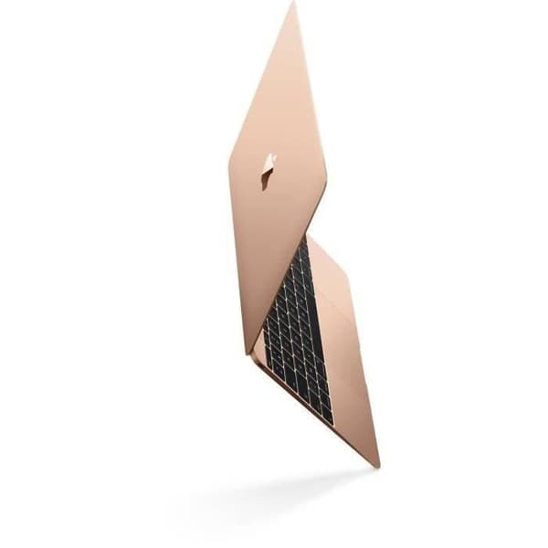 MacBook 12" Retina - Intel Core m3 - RAM 8Go - 256Go SSD - Guld (2017) - Återvunnen - Mycket bra skick- REFURBISHED