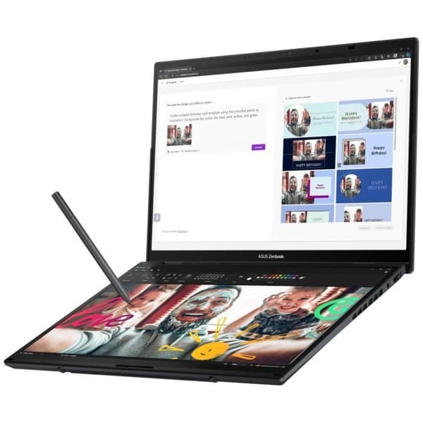 PC Ultraportabel ASUS ZenBook Duo OLED UX8406 | Win 11 - 14" WUXGA Taktile - Intel Core Ultra 9 - RAM 32Go - 1To SSD