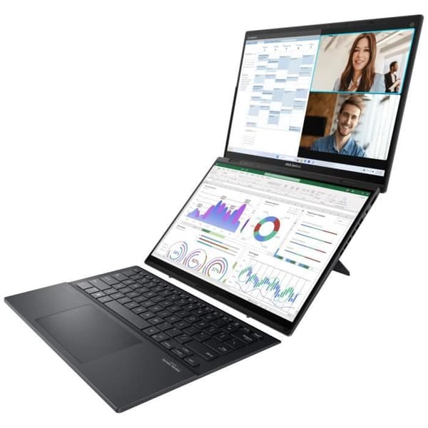 PC Ultraportabel ASUS ZenBook Duo OLED UX8406 | Win 11 - 14" WUXGA Taktile - Intel Core Ultra 9 - RAM 32Go - 1To SSD