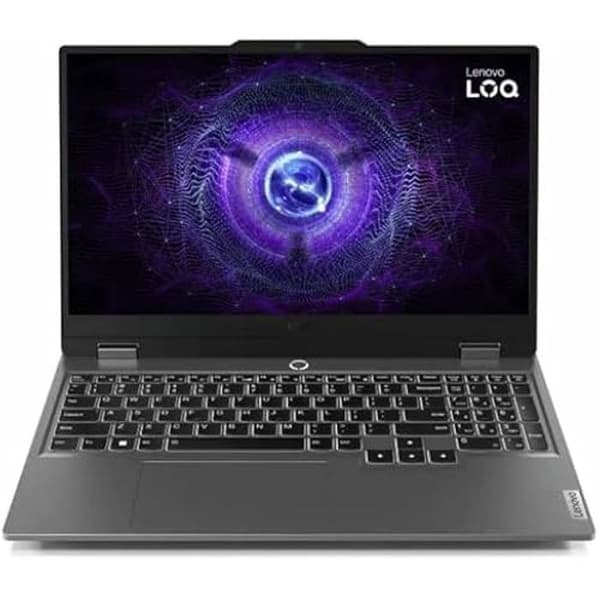 Laptop - Lenovo - LOQ 15IAX9 - i5-12450HX - 16 GB RAM - GeForce RTX 3050 6 GB Grå