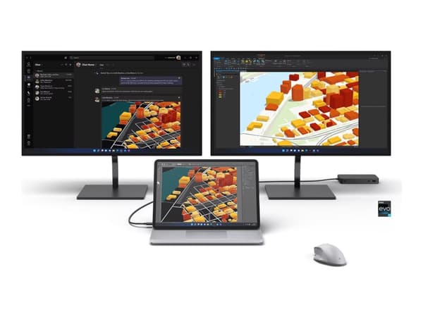 Microsoft Surface Laptop Studio 2 for Business - Reglage - Intel Core i7 - 13800H / upp till 5.2 GHz - Evo - Win 11 Pro - GF RTX 4050 - 32 GB RAM - 1