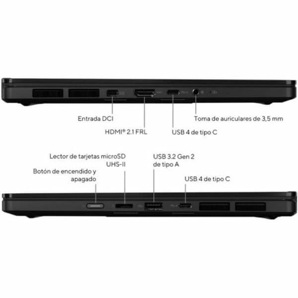 KÄYTETTY Laptop Asus 13,3" 24 GB RAM 1 TB SSD Nvidia Geforce RTX 4050 (Kunnostetut Tuotteet A)