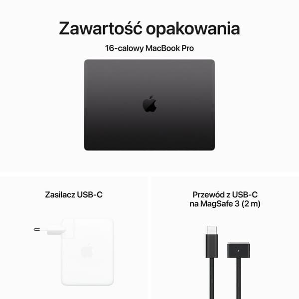 Laptop Apple MRW23ZE/A 16,2" M3 512 GB SSD