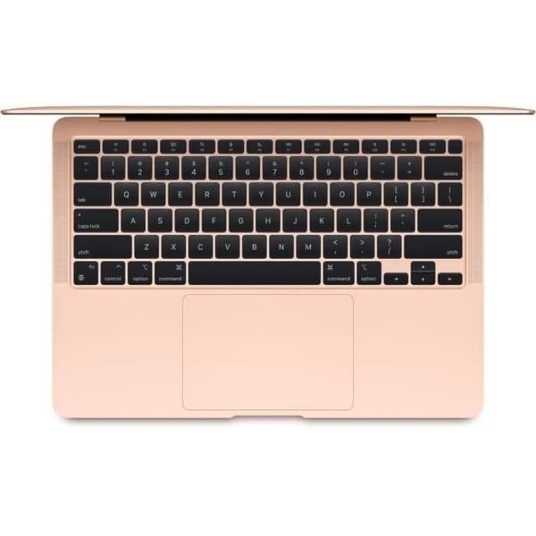 Apple - 13,3" MacBook Air (2020) - Apple M1-chip - RAM 8GB - Lagring 512GB - Guld - AZERTY (2020) - Återfurbished - Mycket bra skick- REFURBISHED