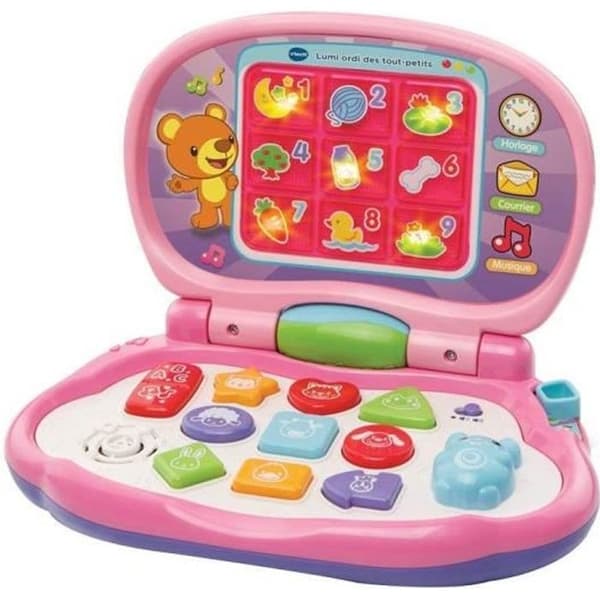 VTECH BABY - Småbarnsdator Lumi - Rosa barndator