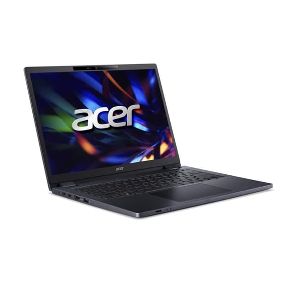 Acer TravelMate TMP414-53-TCO-32AV 16" WUXGA IPS i3-1315U/16GB/SSD 512GB/Intel Iris Xe Graphics/Win11HOME/Eng kbd/Grå/3Y Garanti | Acer
